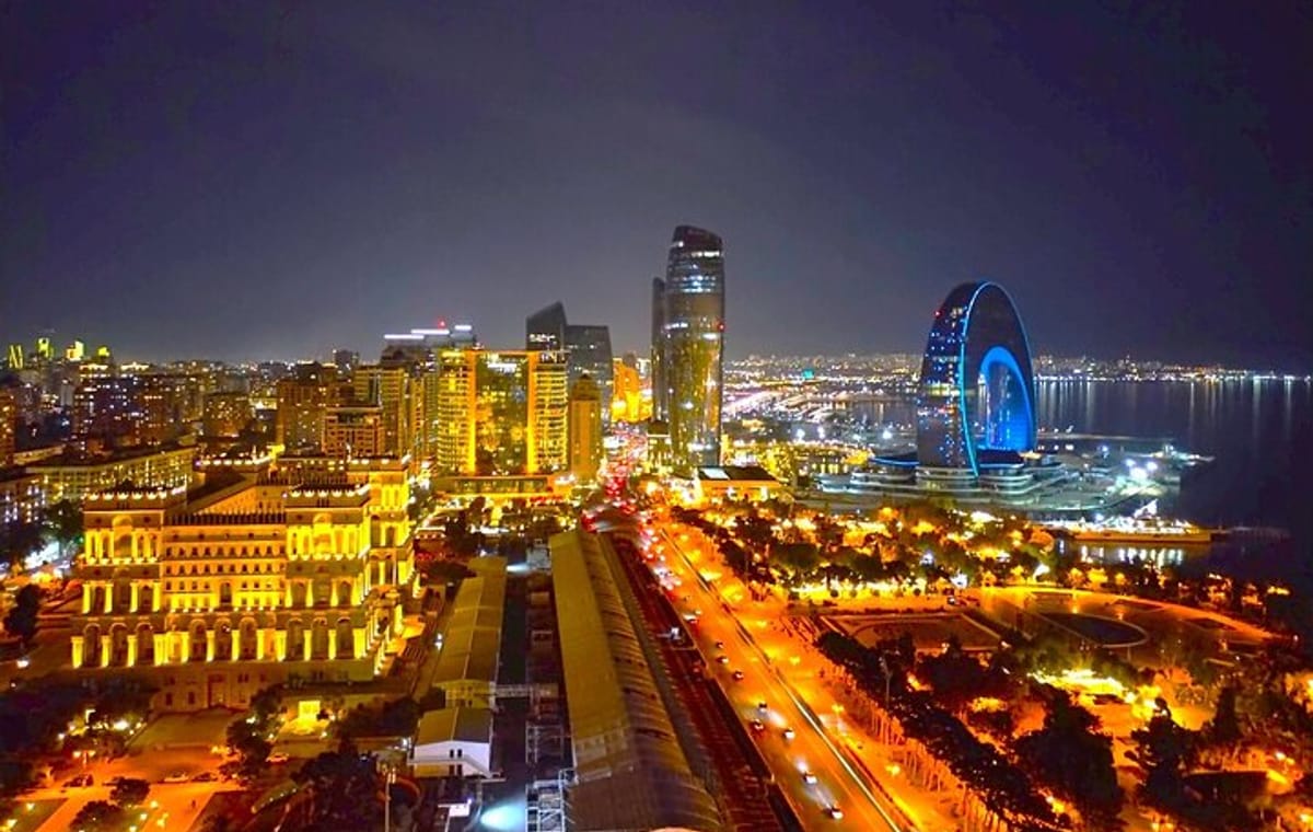Private Half Day Baku Night Panoramic Tour