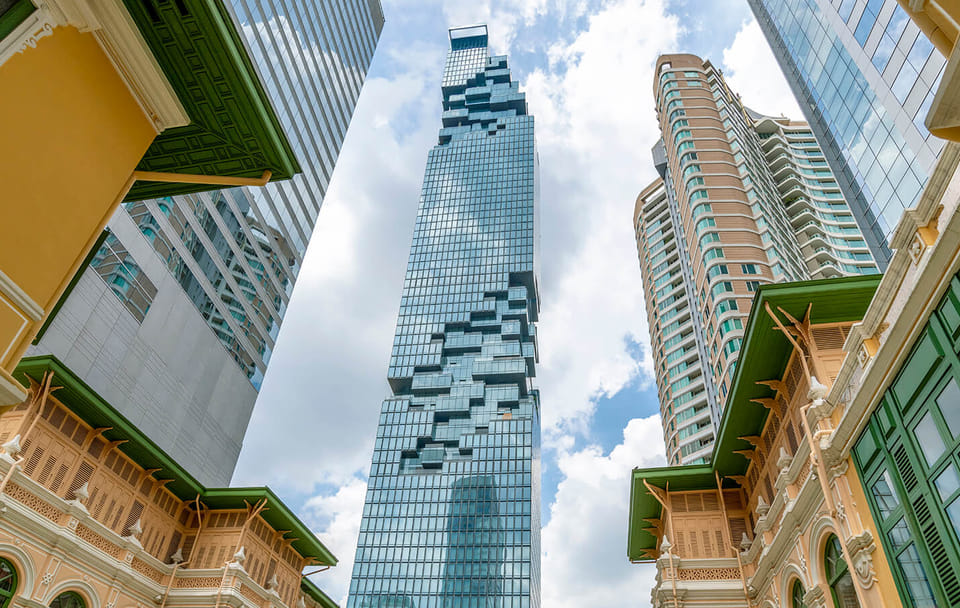 Mahanakhon Skywalk Tour with Rooftop Views in Bangkok