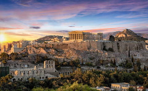 Walking Tour of Athens: Discover Street Food and Night Lights