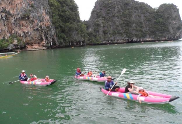 PHUKET Join Tour: James Bond 4 in 1 Canoeing in Phang Nga Bay By Luxury Boat 5
