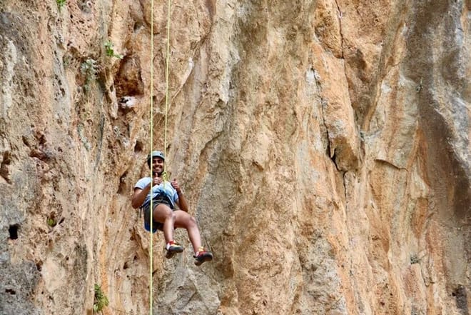 Rock Climbing with a Guide in Chania Therisos Gorge photo 3