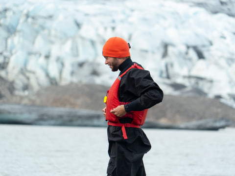 Fláajökull Kayak and Glacier Hike: Full Day Combo Tour, photo 3