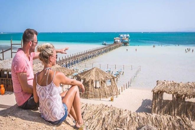 Orange Bay Snorkeling Sea Trip &amp; Water Sports Banana boat &amp; Quadra -Hurghada