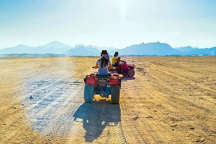 AِTV Quad Sunset Safari &amp; Camel Ride With Transfer - Hurghada