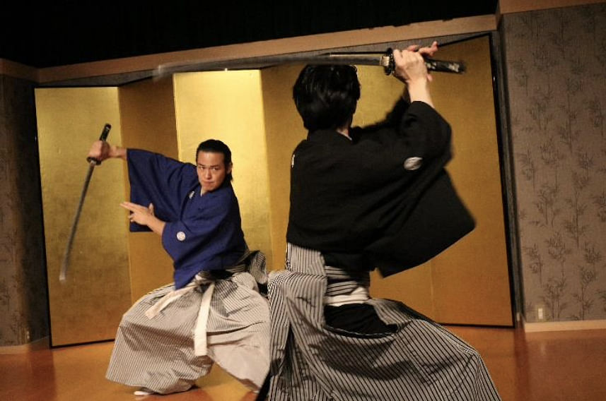Samurai experience & Kenbu show in Kyoto