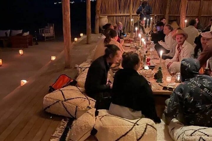 Agafay Desert Sunset Camel Ride with Dinner Show