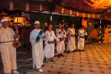Fantasia Show Chez-Ali Moroccan Restaurant in Marrakech