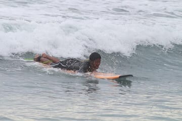 Surfing in Unawatuna