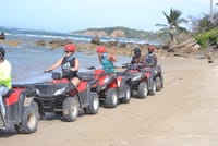 ATV 4 wheel off Road from Amber Cove & Taino bay port silver 10