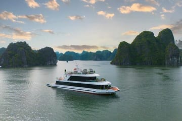 Cat Ba: Spectacular Lan Ha Bay Sunset on D’Charme Luxury Cruise