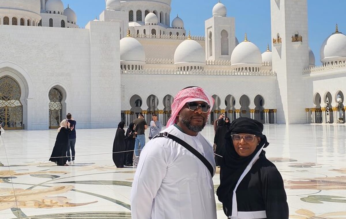 Grand Mosque Emirates Palace and BABS Temple