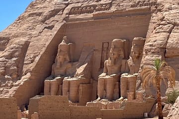 Abu Simbel Temples Air Tour from Aswan with Transfers