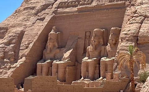 Abu Simbel Temples Air Tour from Aswan with Transfers