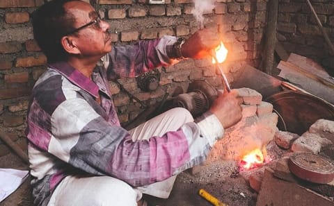 Khukuri Knife Making Workshop in Kathmandu, Nepal
