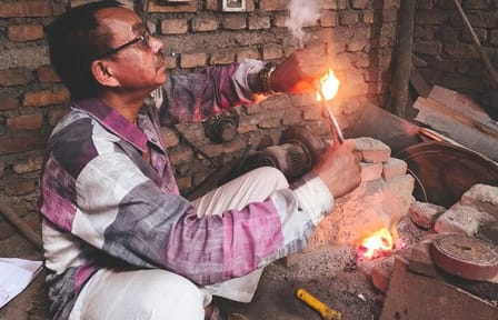 Khukuri Knife Making Workshop in Kathmandu, Nepal