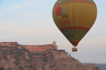 Hot Air Balloon Safari in Jaipur with Pick & Drop in A/C Transportation