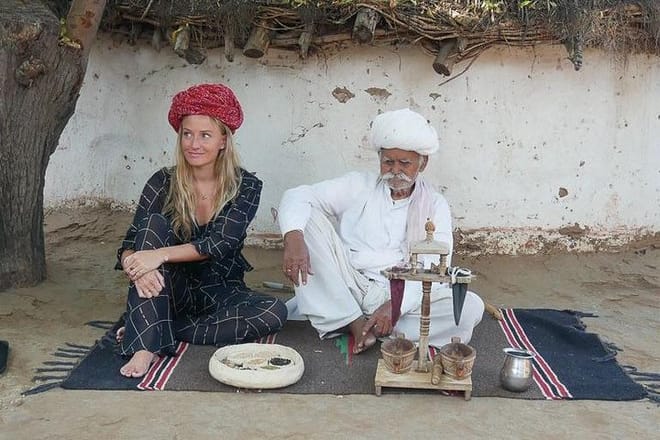 A Part of Bishnoi Village Safari