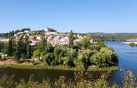 Kayak Tour on the Tagus River near Almourol Castle