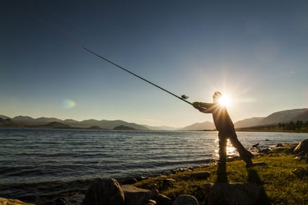 Fishing Adventure at Scenic Lakes Near Tbilisi, Georgia