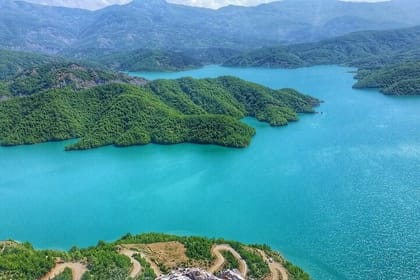 Hike Gamti Mountain with Bovilla lake view & canyon- From Tirana