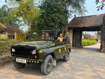Hanoi to Duong Lam Ancient Village: Jeep Tour, History,Daily Life