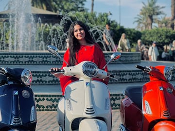 Marrakech Vespa Tour with Pick-up, Drop-off & Professional Photographer