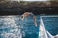 Take a thrilling plunge into the shimmering Pacific waters during your fun-filled Costa Rica Catamaran Private Sunset Tour!