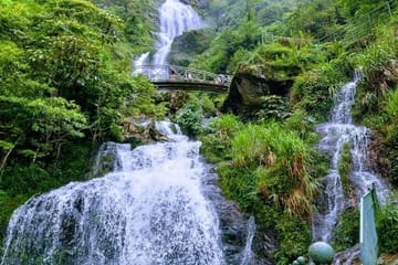 From Sapa: Haft day tour to Silver Waterfall – Love Waterfall
