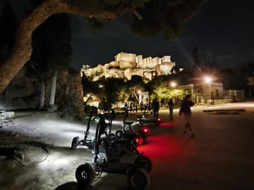 Athens by Night Electric ATV Scooter Tour