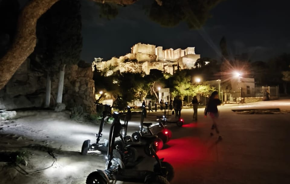Evening Electric Scooter Tour of Athens and Monastiraki