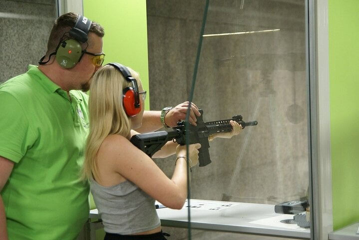 Shooting Range Experience with Roundtrip Transfer From Side 3
