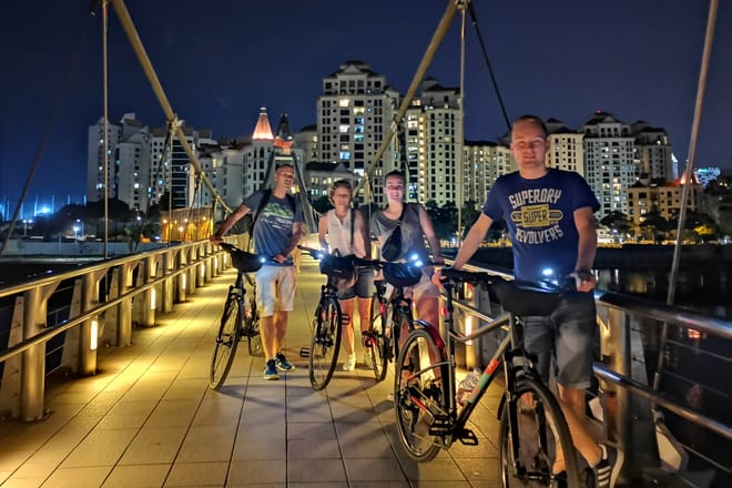 Marina Bay Night Cycling Tour photo 5