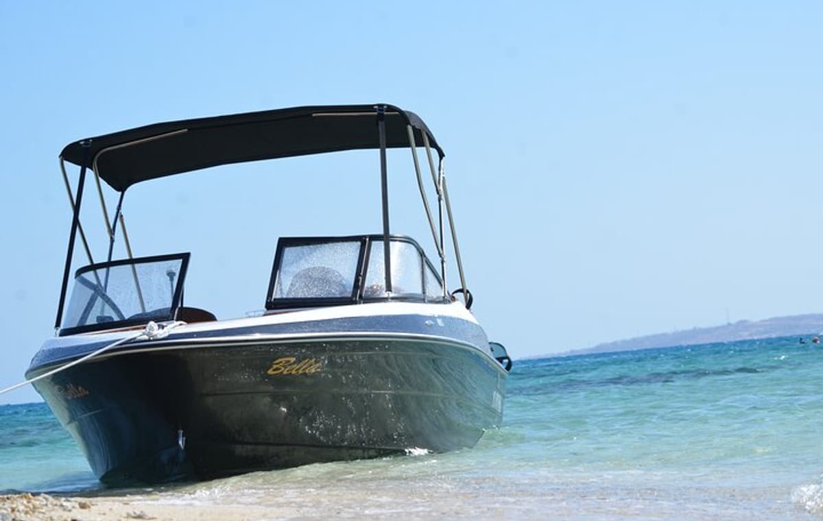 Private Speedboat Trip to Orange island ,Snorkeling from Hurghada