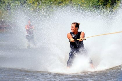 Water Skiing in Trincomalee