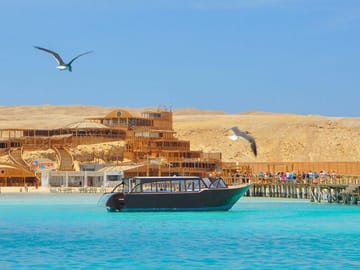 Orange Bay Island Snorkeling Trip With Water Sports From Hurghada