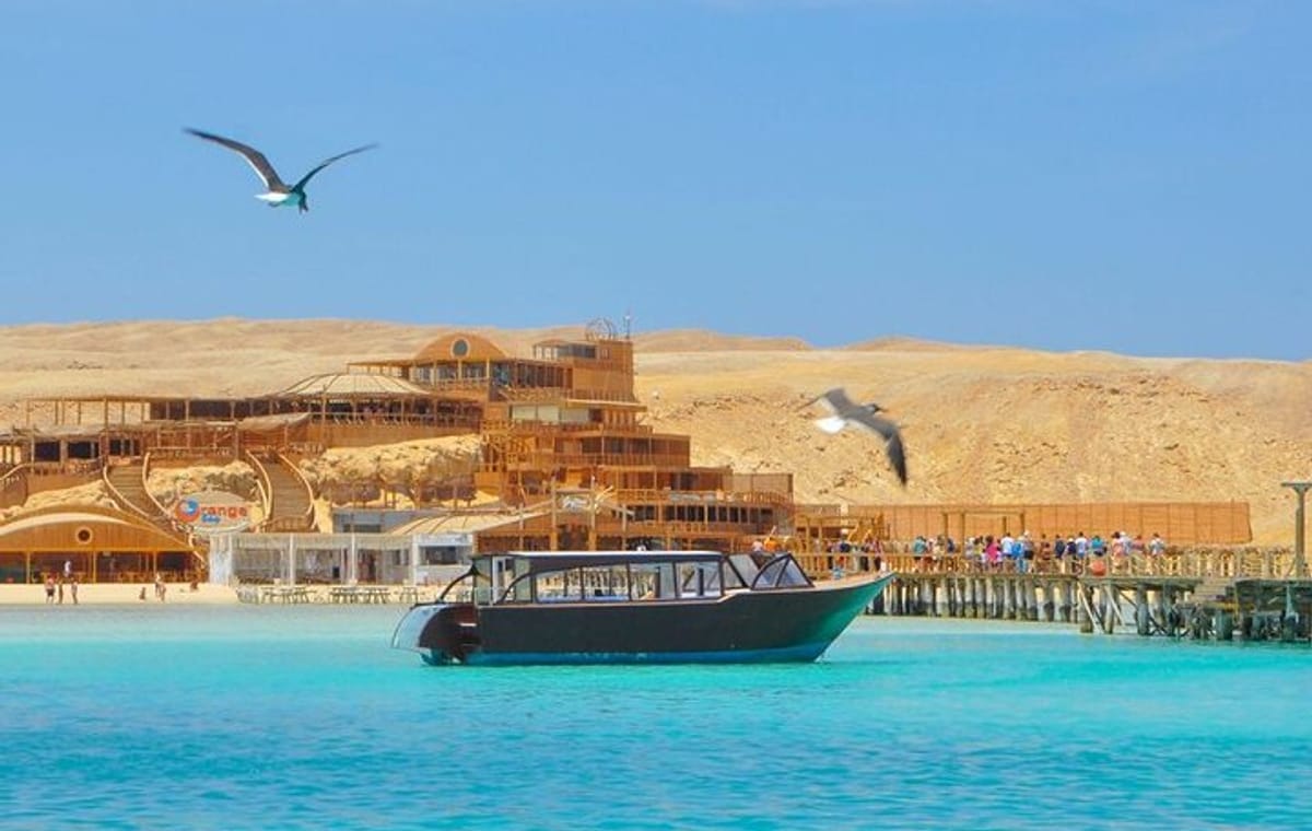 Orange Bay Island Snorkeling Trip With Water Sports From Hurghada