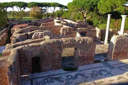 From Rome to Ostia Antica