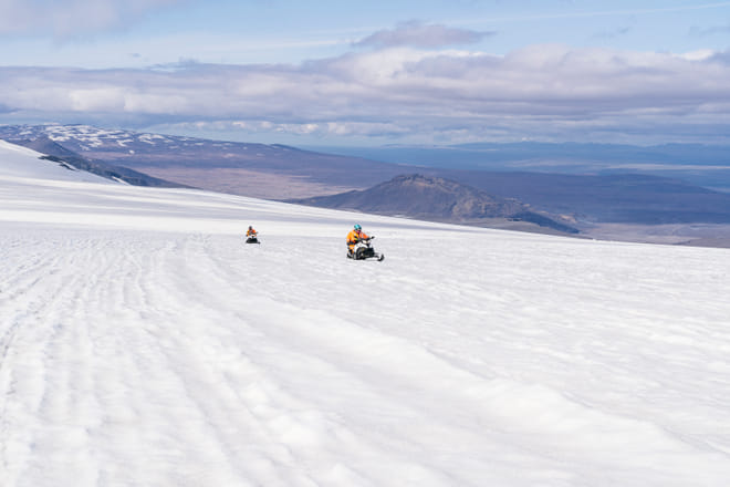 Into The Glacier - With Snowmobiling From Klaki Base Camp photo 5