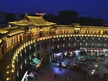 luoyang lijingmen old town walking night tour& local dinner