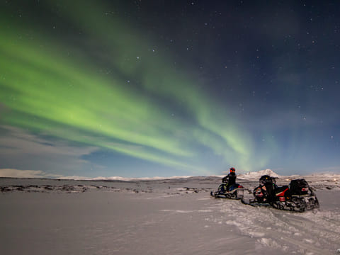 Northern Lights Snowmobile tour, photo 5