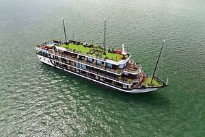 LUXURY 5 STAR CRUISE 2 Day 1 Night Visit Halong Bay & Lan Ha Bay 