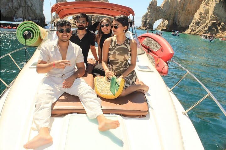 Enjoy a memorable private cruise with friends and family near the stunning Arch.