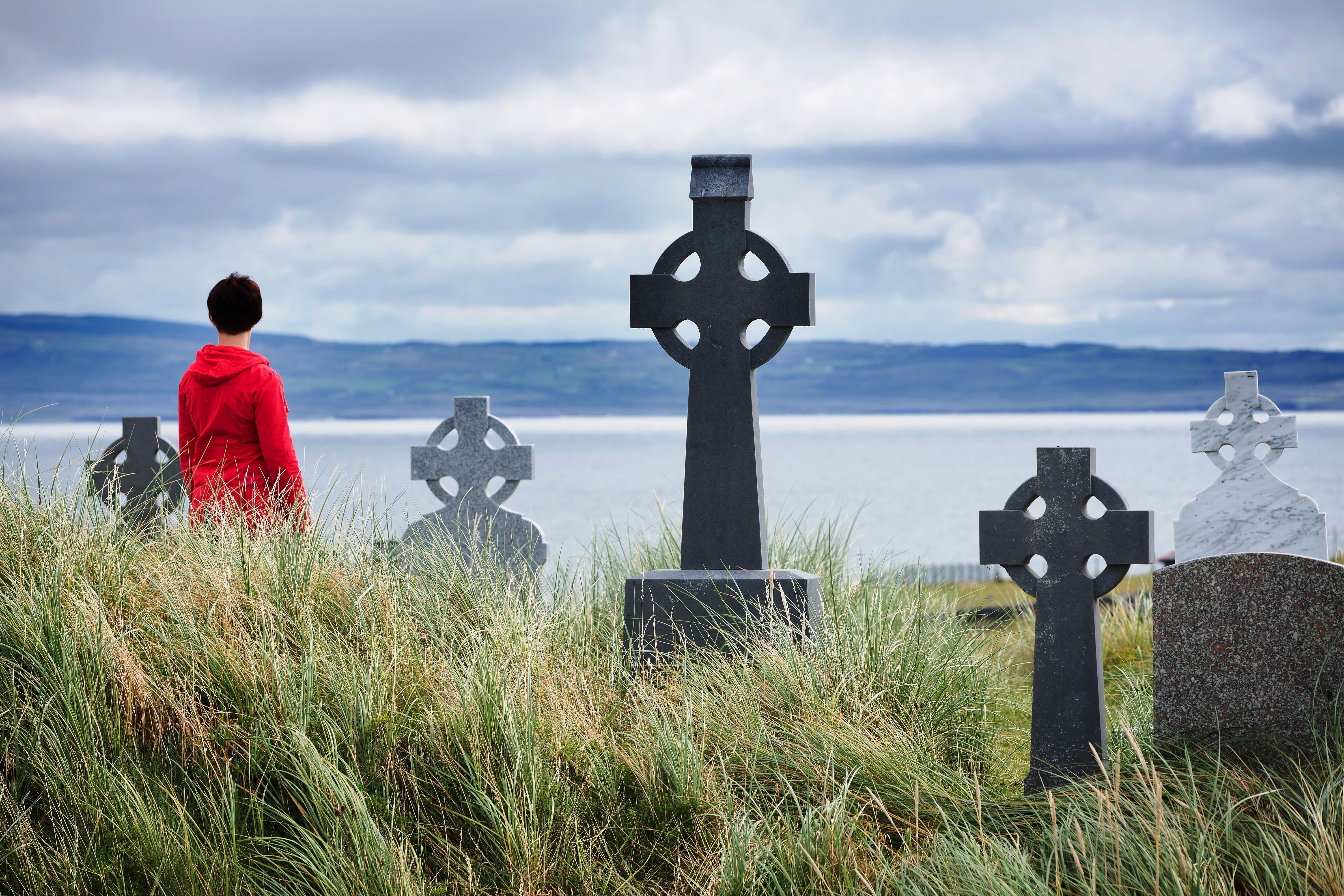 Cycling on Inisheer Island. Aran Island. Self-guided.