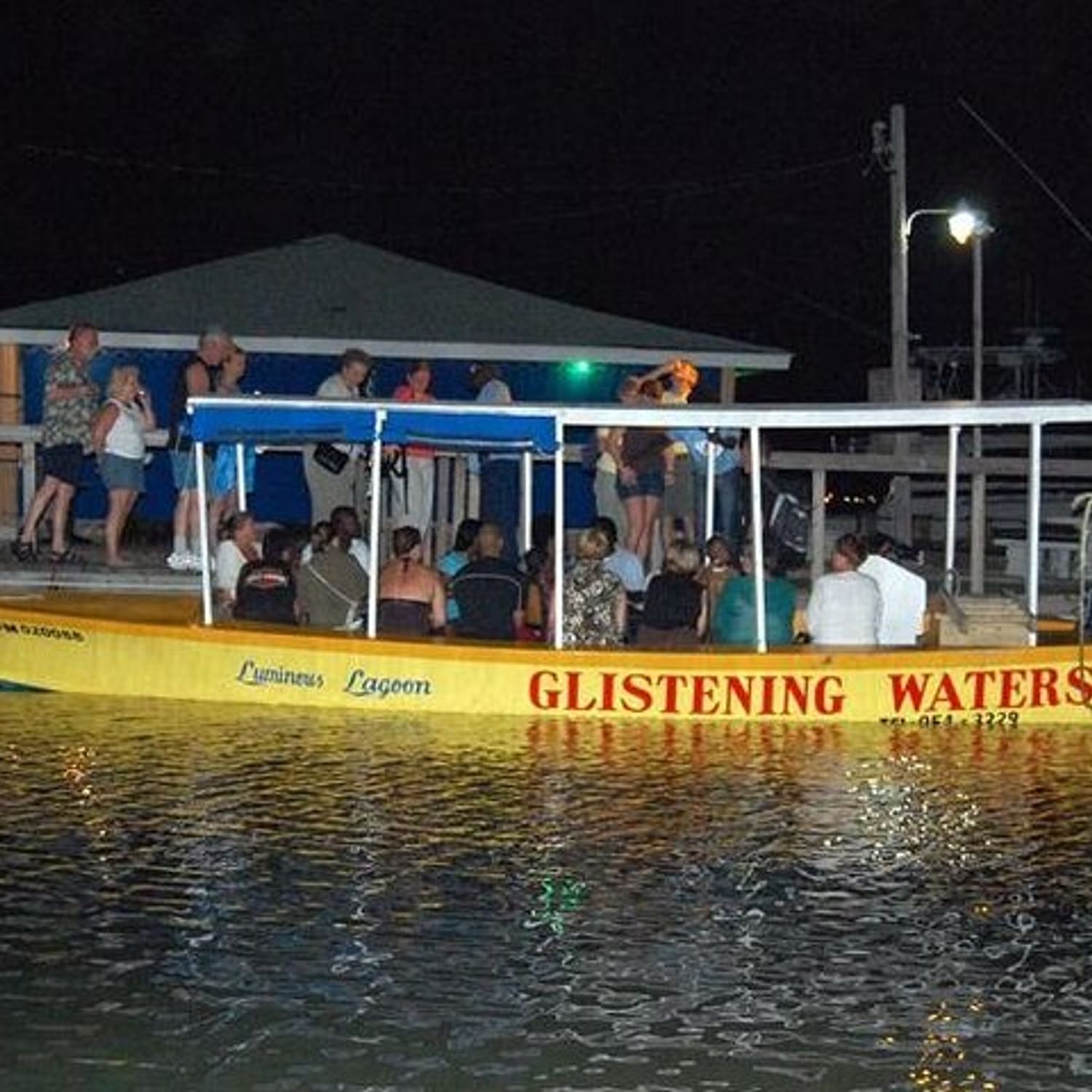 Luminous Lagoon Nighttime Boat Tour from Montego Bay