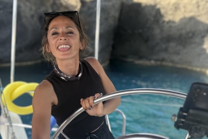 Private Santorini Sunset Sailing Cruise