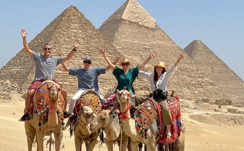 Luxury Pyramids Full Day Tour with Tour Guide and Private Car