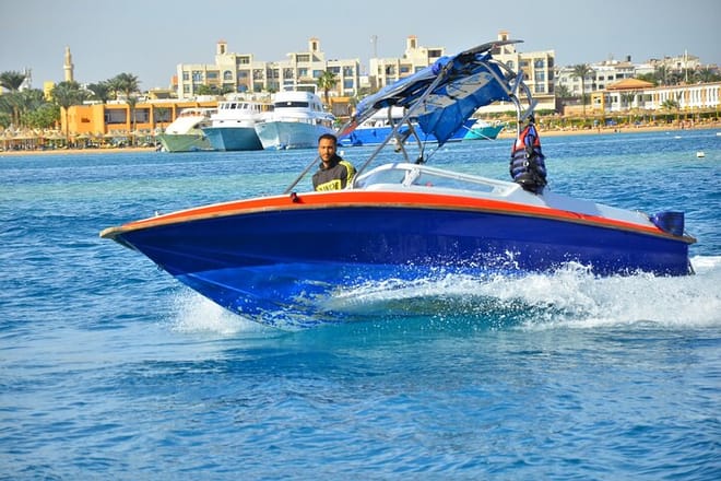 Dolphins house Snorkeling Trip By a Private Speed Boat - El Gouna