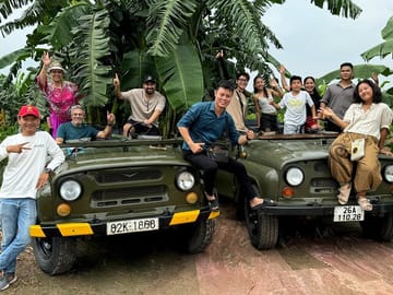 Hanoi Jeep Tour to Co Loa Countryside and Traditional Village