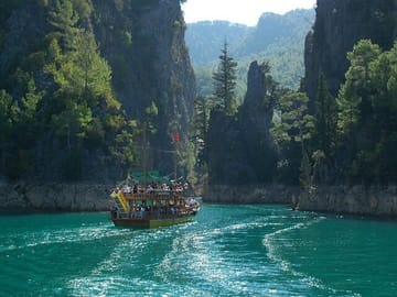 Green Canyon Boat Tour with Hotel Pickup from Antalya