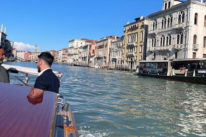 Venice: Marco Polo Airport Private Transfer to Hotel by Car& Boat